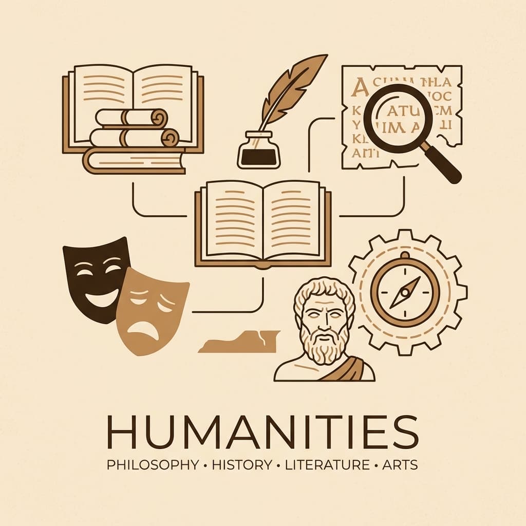 Humanities illustration